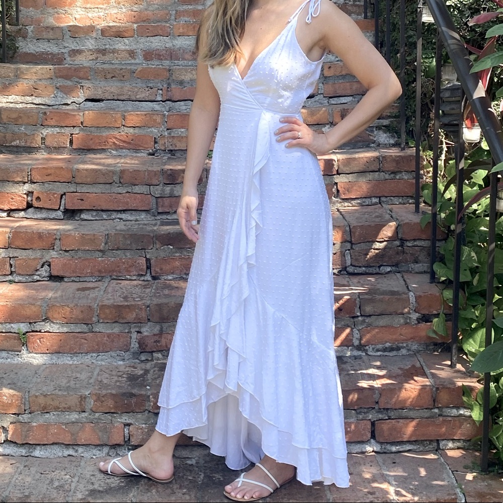 White Maxi Dress from Mira Boutique- AUS 6 or XS